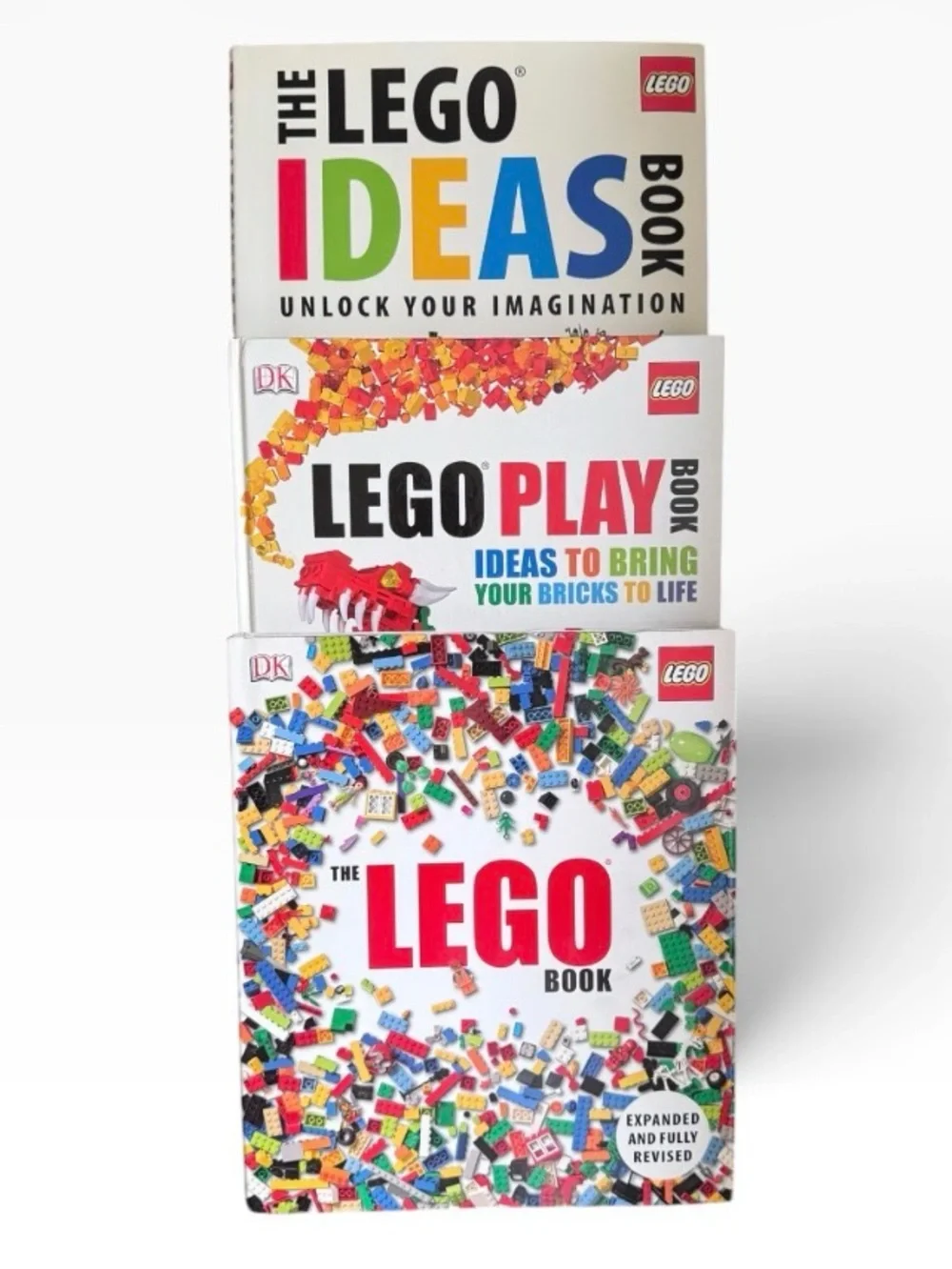 THREE Hardcover LEGO books!